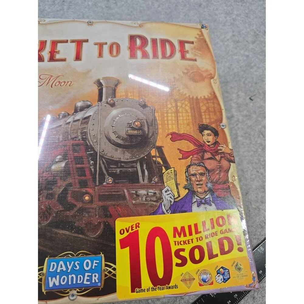 Ticket To Ride Alan R Moon Board Game New Sealed 2004